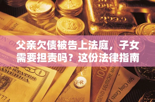 武汉父亲欠债被告上法庭，子女需要担责吗？这份法律指南必须看完