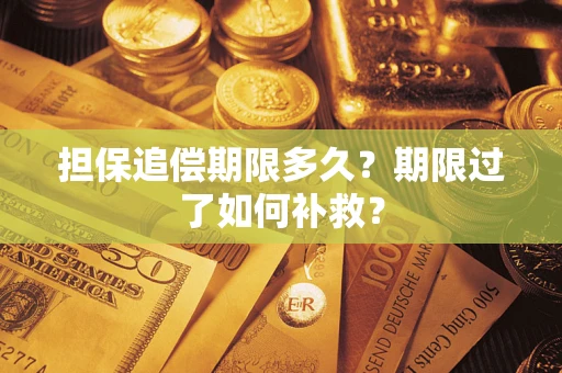 武汉担保追偿期限多久？期限过了如何补救？