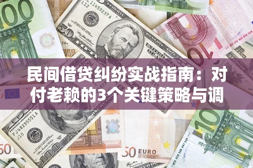 武汉民间借贷纠纷实战指南：对付老赖的3个关键策略与调解盲区解析
