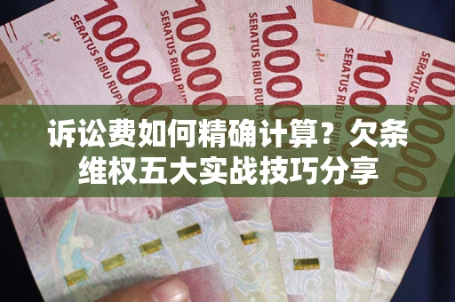 武汉诉讼费如何精确计算？欠条维权五大实战技巧分享