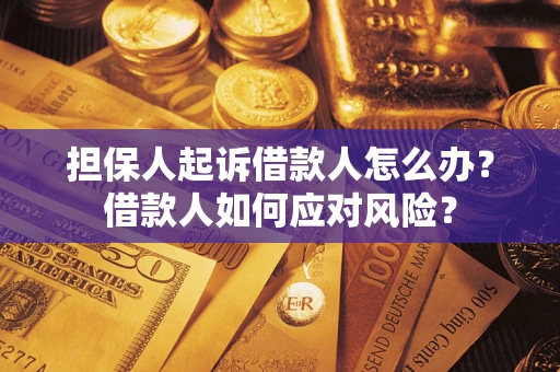 武汉担保人起诉借款人怎么办？借款人如何应对风险？