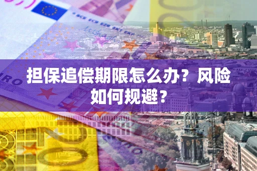 武汉担保追偿期限怎么办？风险如何规避？