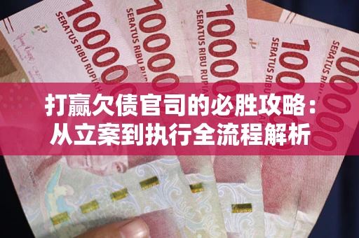 武汉打赢欠债官司的必胜攻略：从立案到执行全流程解析