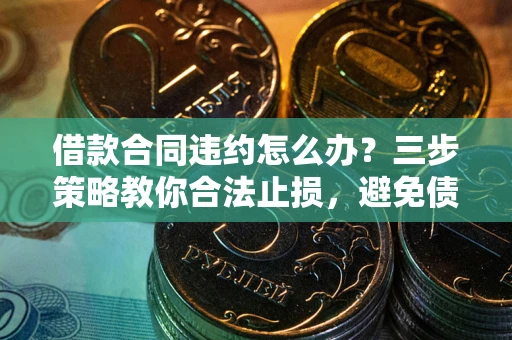 武汉借款合同违约怎么办？三步策略教你合法止损，避免债务危机升级
