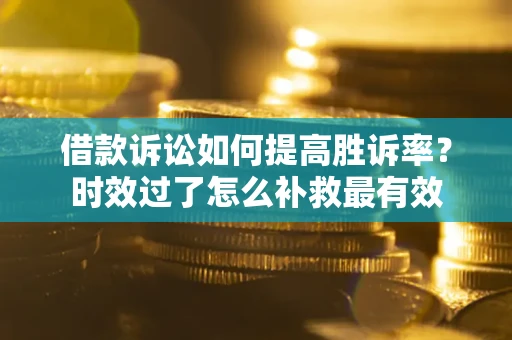 武汉借款诉讼如何提高胜诉率？时效过了怎么补救最有效
